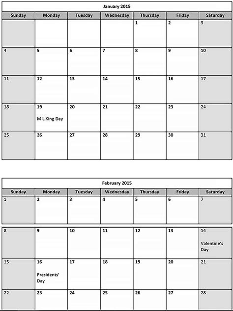 Monthly Schedule Template Culturopedia