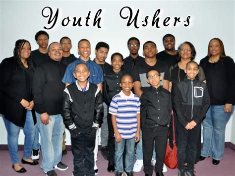 Youth Usher Board Romulus Community Baptist Church