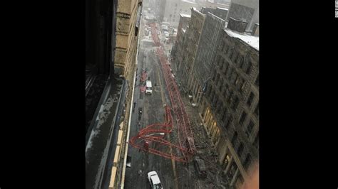 New York City Crane Collapse 1 Dead 2 Seriously Hurt Cnn