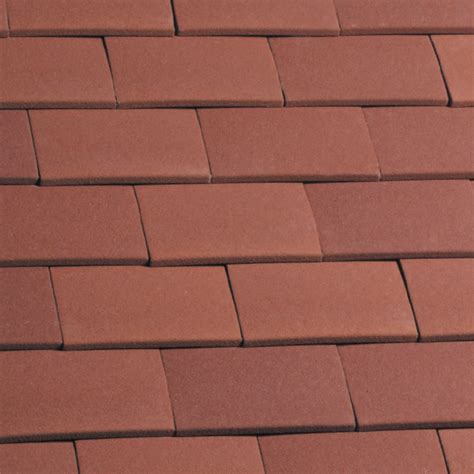 Marley Clay Plain Acme Single Camber Roof Tile Red Sandfaced