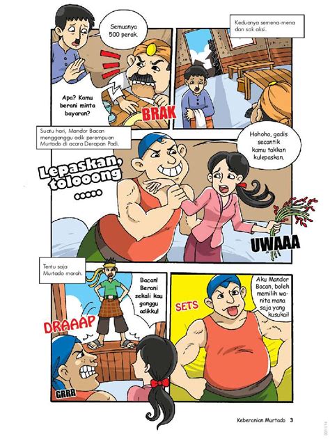 Sketsa Dan Gambar Komik Cerita Nusantara Komicbox