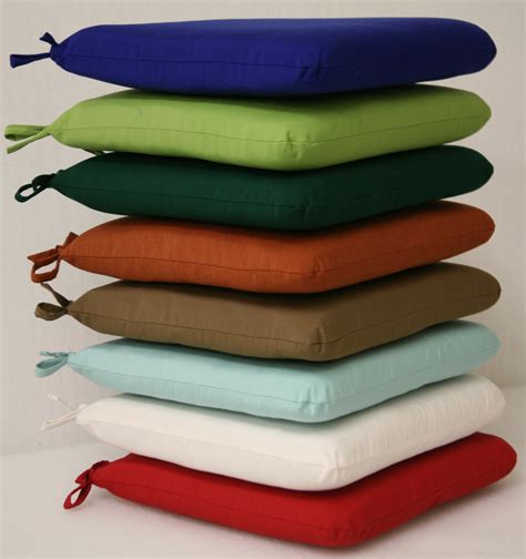 Bench cushions for comfortably seating two or more. Sunbrella Replacement Cushions Indoor and Outdoor ...