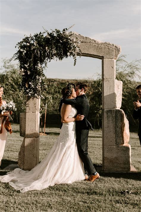 Organic Outdoor Wedding Anissa Angier Weds Evan Dunn