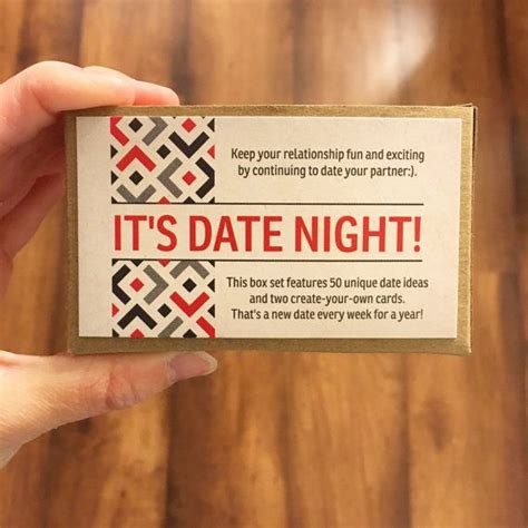 Ready To Ship 52 Date Night Ideas Date Night Cards Date Cards