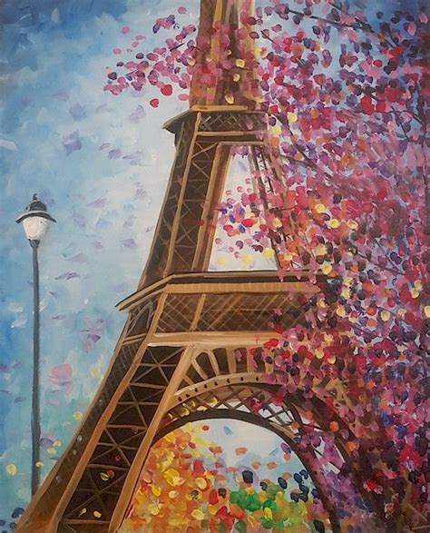 Parishaydar Eiffel Tower Painting Eiffel Tower Art
