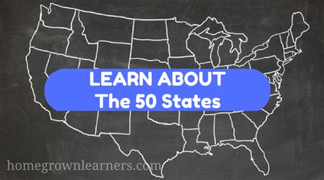 Learn About The 50 States — Homegrown Learners