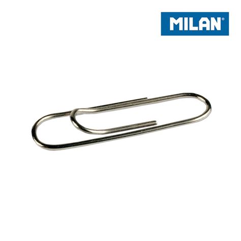Blister 2 Cajas 100 Clips Metalicos 33mm Milan — Gardenshopes