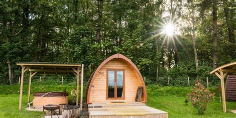 Thornfield Camping Cabins Luxury Glamping Pods Dalston Nr The Lake District Uk Luxury