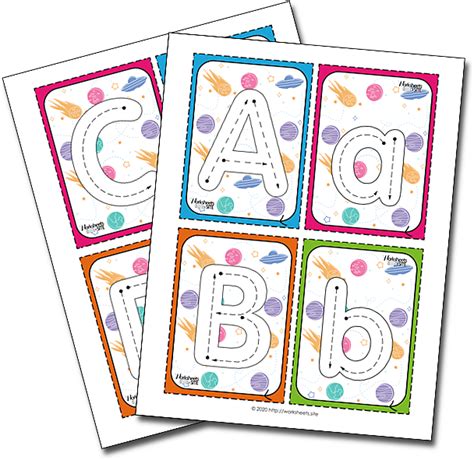 Fantastic Alphabet Tracing Flashcards Free Printable Autumn Coloring Pages