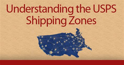 Usps Shipping Zones Us Postal Service Zip Codes