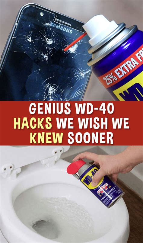 Genius Wd 40 Hacks We Wish We Knew Sooner Wd 40 Household Hacks Diy