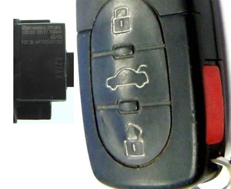 Key Fob Fits Audi Myt8z0837231 8d0 837 231 M 231m Keyless Remote Entry