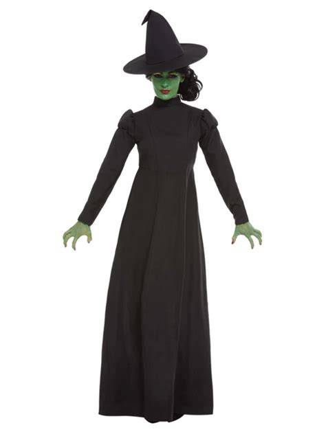 smiffys black wicked witch women s halloween fancy dress costume for adult l