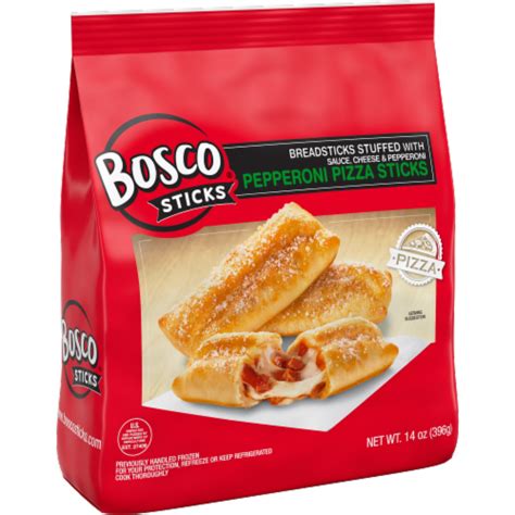 Bosco® Pepperoni Pizza Stuffed Breadsticks 14 Oz Fred Meyer