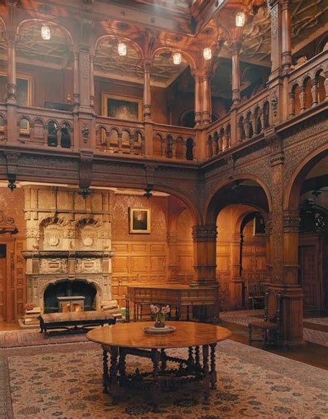Design And Interiors Stokesay Court Castles Interior Castle House Architecture