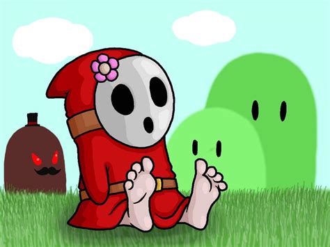 shy guy gal by lord reckless on deviantart