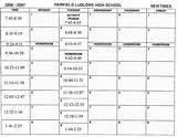 My School Schedule Images