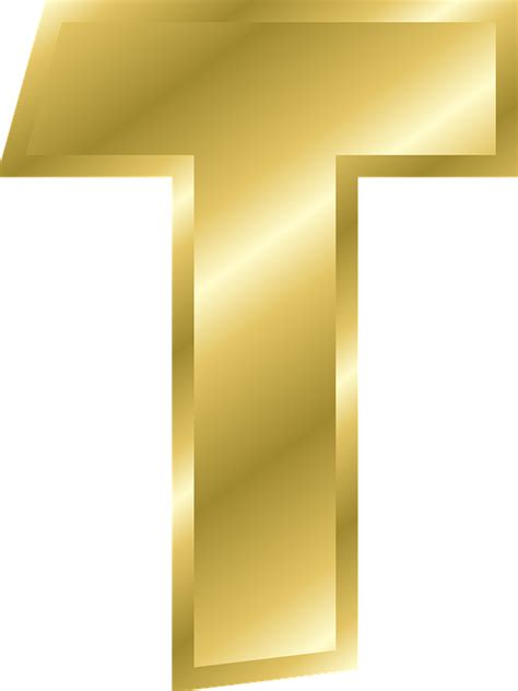 Letter T Capital Free Vector Graphic On Pixabay