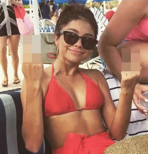 Sarah Hyland Appears To Mock Woman In Instagram Video Daily Mail Online