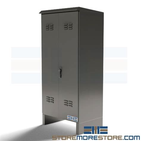 Heavy Duty Outdoor Storage Cabinet Weatherproof Steel Durham Hdco244878