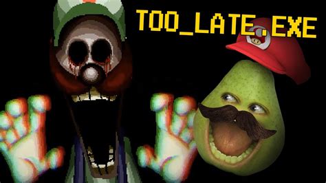 Luigi Is Totally Nuts Toolateexe Youtube