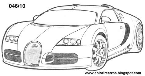 Dibujos De Carros De Lujo Para Colorear
