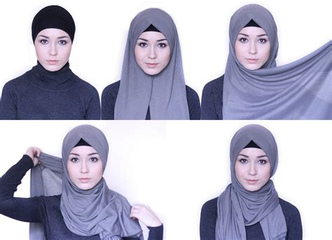 Tutorial 4 Easy To Wear Hijab Styles For Everyday Look Lilpink A