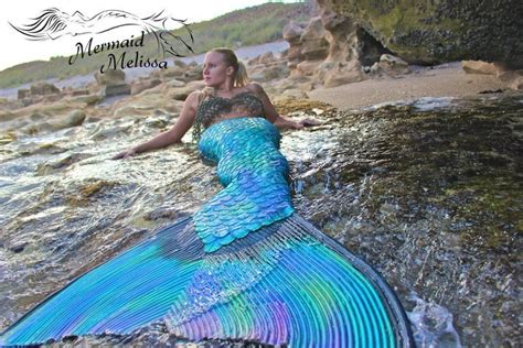 Real Life Mermaid Melissa Underwater Performer And Pro Free Diver Mermaid Melissa Modeling Photo