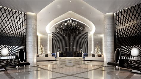 Main Lobby Interior Design On Behance