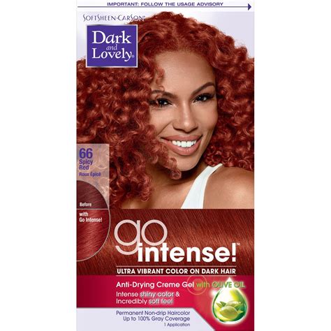 Go Intense Spicy Red Hair Color Softsheen Carson