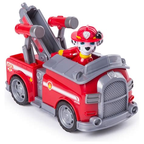 Paw Patrol Verwandelbares Feuerwehrauto Mit Hundewelpe Marshall Paw