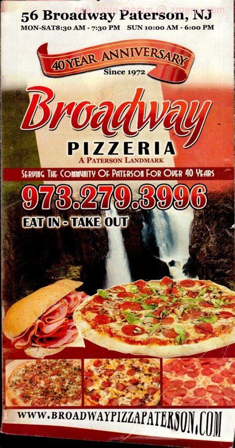 Maybe you would like to learn more about one of these? Online Menu of Broadway Pizzeria & Restaurant Restaurant ...