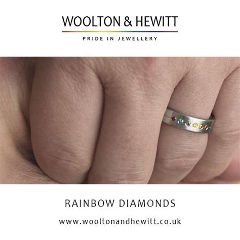 A Very Special Engagement Ring Or Lesbian Gay Pride Ring Finished To