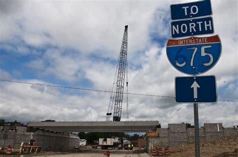 I 675 Construction Project On Schedule For November Completion Mdot