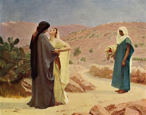 Ruth was of the women of moab but was genetically linked to israel through lot, the nephew of abraham (ruth 1:4; BIBLE PAINTINGS: RUTH, NAOMI & BOAZ - A LOVE STORY