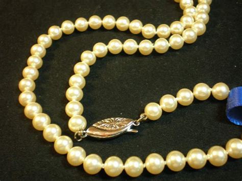Vintage Mallorca Pearl Necklace From Spain 24 Inches June