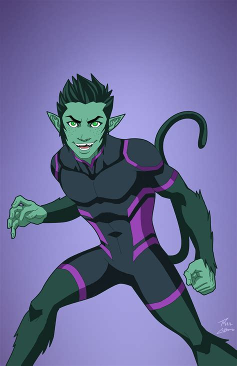 Beast Boy Earth 27 Commission By Phil Cho On Deviantart