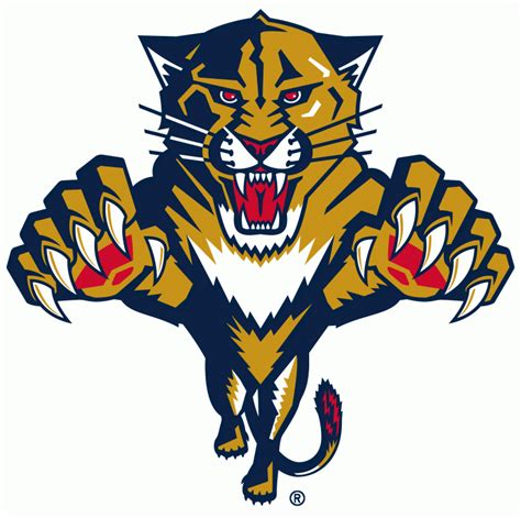 Florida Panthers Primary Logo National Hockey League Nhl Chris