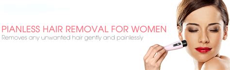 Painless Hair Removal For Women Wloomm Portable Waterproof Electric