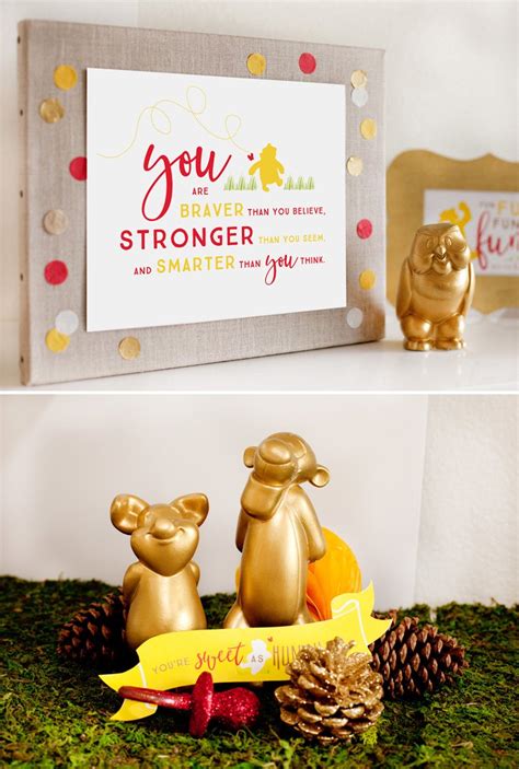 Winnie the pooh bottle game. Classic + Modern Winnie the Pooh Baby Shower // Hostess ...