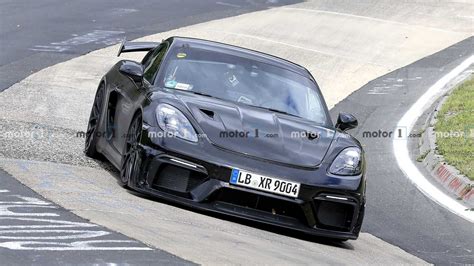 Porsche Cayman Gt Rs Spied During Extended N Rburgring Test Session Car In My Life