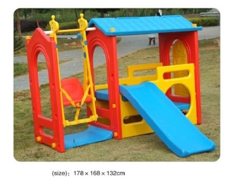 Plastic Swing Slide Sets Baby Swing Slides Kids Play House With