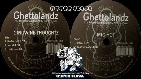 Ghettolandz Ginuwine Thoughtz Mic Hot Full Vinyl 1997 Youtube