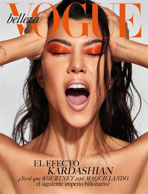 Kourtney Kardashian Vogue Mexico An Le Cover Photoshoot