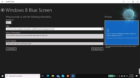 How To Get A Fake Blue Screen In Windows 10 Version 2004 Youtube