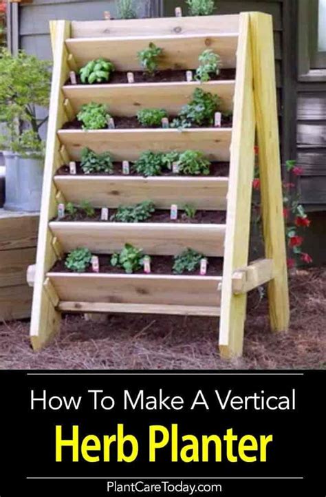 A Vertical Herb Planter Gives You Fresh Herbs Anytime You Need Them It