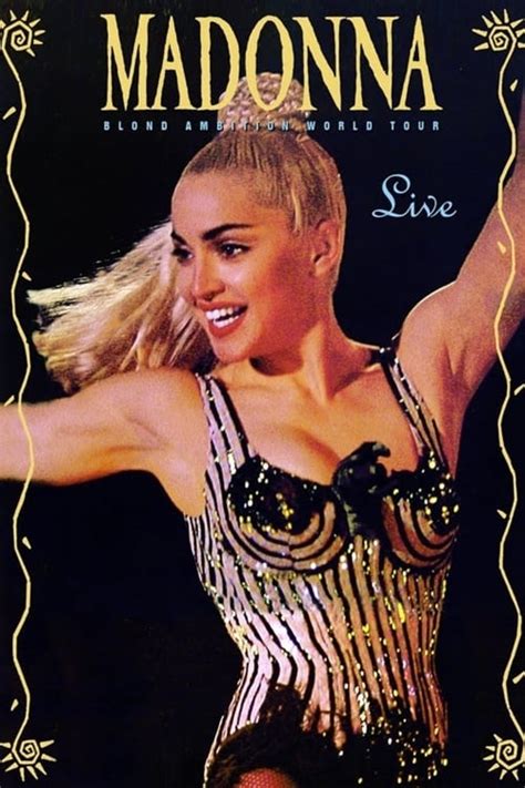Madonna Blond Ambition World Tour Live 1990 The Poster Database Tpdb