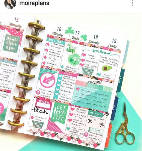 Pin By Deonnah Davis On Aaa The Happy Planner Planner Scrapbook
