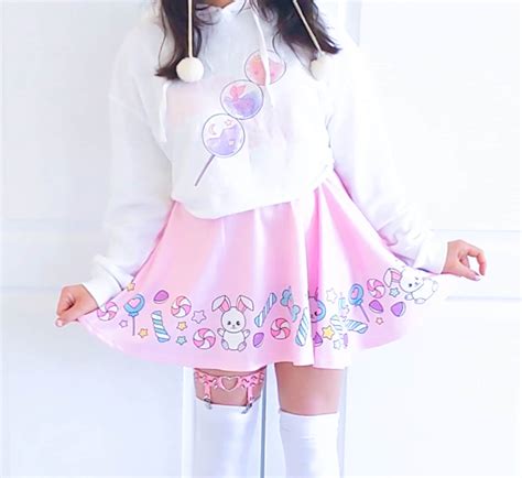 Fairy Kei Kawaii Skirt Kawaii Clothing Yume Kawaii Pastel Etsy Uk