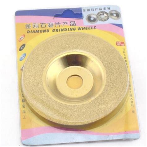 Mm Grit Diamond Coated Grinding Disc Wheel Convex For Angle Grinder Ebay